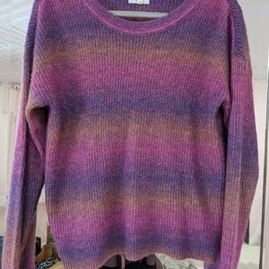 Maurices Ombre crew neck sweater
